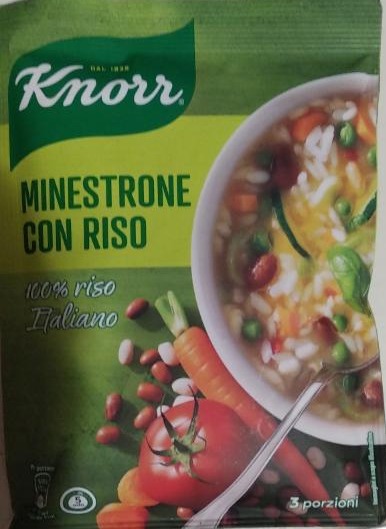 Фото - Minestrone con riso Knorr