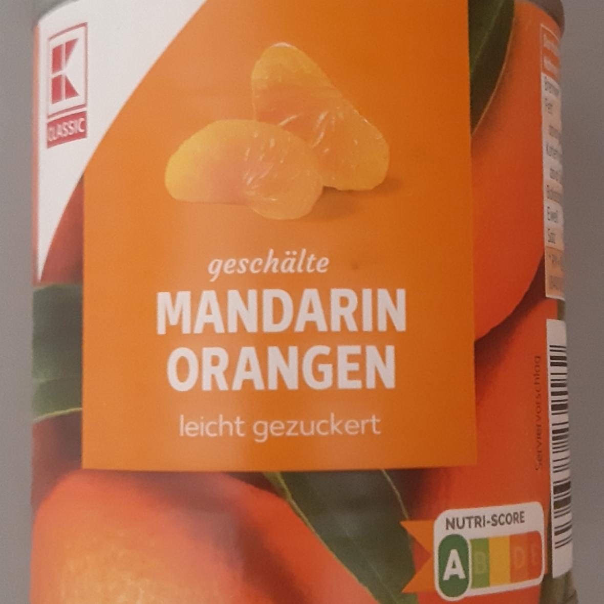 Фото - Мандарини консервовані Mandarin Orangen K-Classic