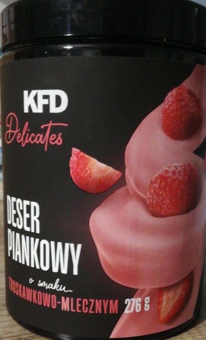 Фото - Deser piankowy o smaku truskawkowym KFD Delicates