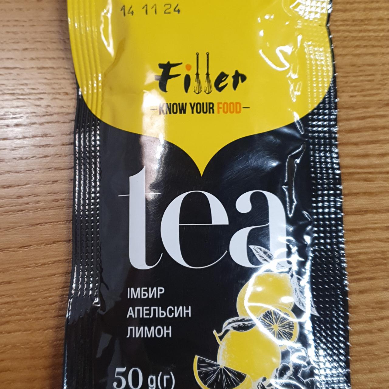 Фото - Чай імбир-апельсин-лимон Tea Filler