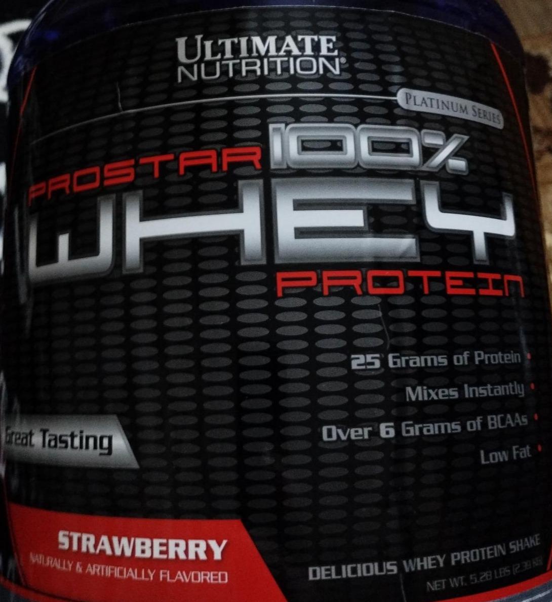 Фото - Prostar Whey Protein Ultimate Nutrition