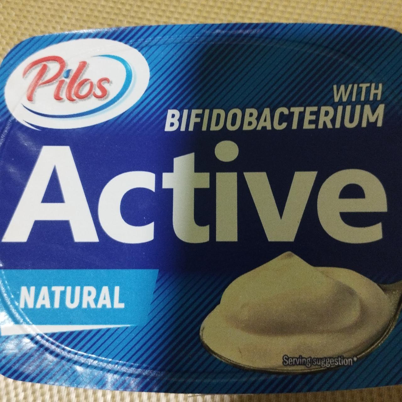 Фото - Йогурт білий з біфідобактеріями Active Bifidobacterium Pilos