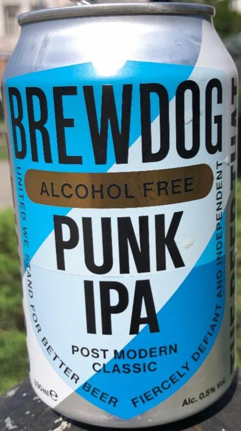 Фото - Пиво безалкогольне Punk IPA BrewDog