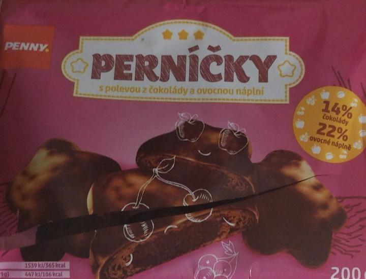 Фото - Пряники в шоколадній глазурі з фруктовою начинкою Penny