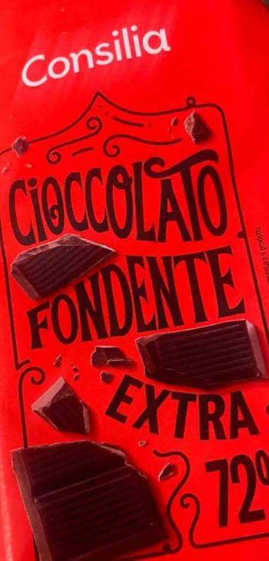 Фото - Cioccolato fondente extra 72% Consilia