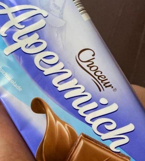 Фото - Шоколад молочний Alpenmilch Choceur