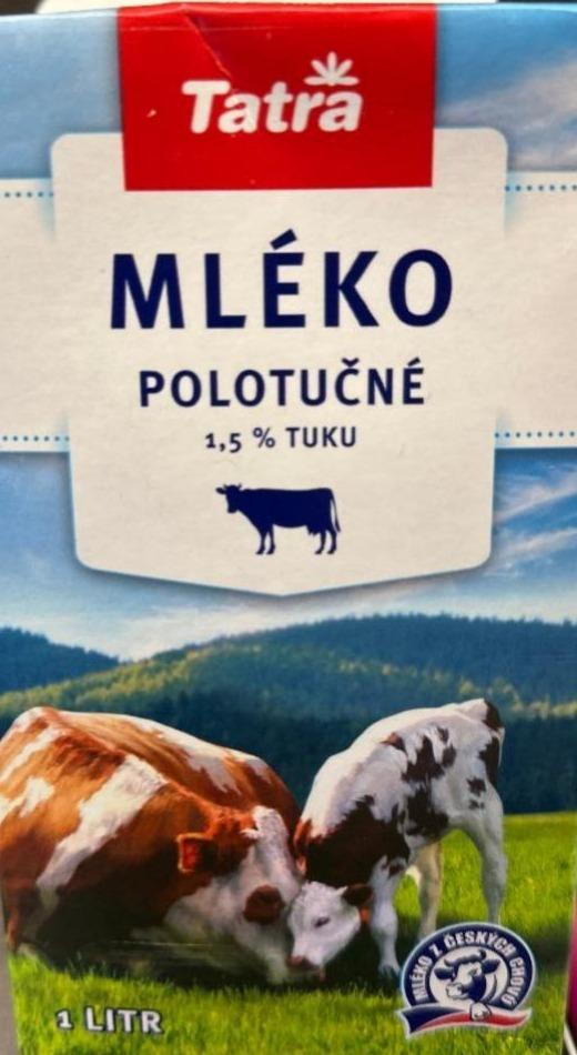 Фото - Молоко 1.5% Mleko Polotucne Tatra