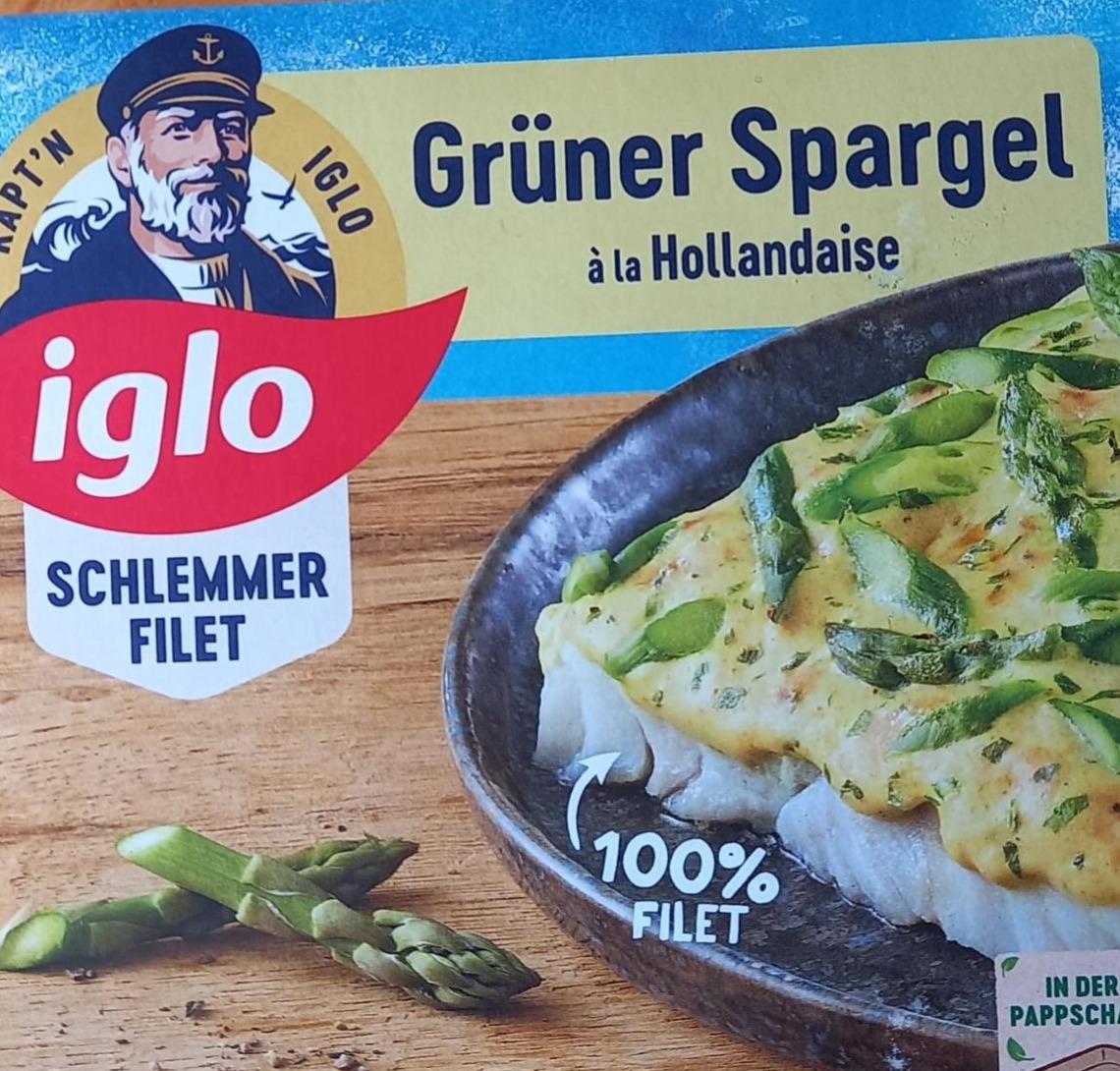 Фото - Schlemmer-Filet grüner Spargel, tiefgekühlt a la HollandaiseIglo