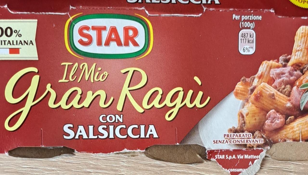 Фото - Il Mio gran ragu con salsiccia Star