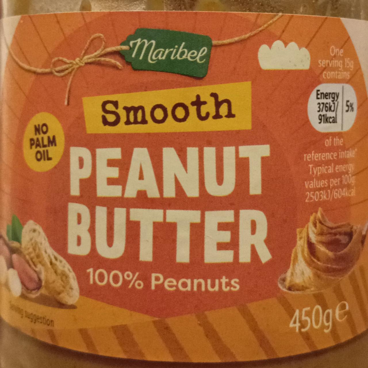 Фото - Арахісова паста Smooth Peanut Butter Maribel