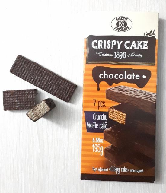 Фото - торт вафельний crunchy waffle cake бісквіт шоколад