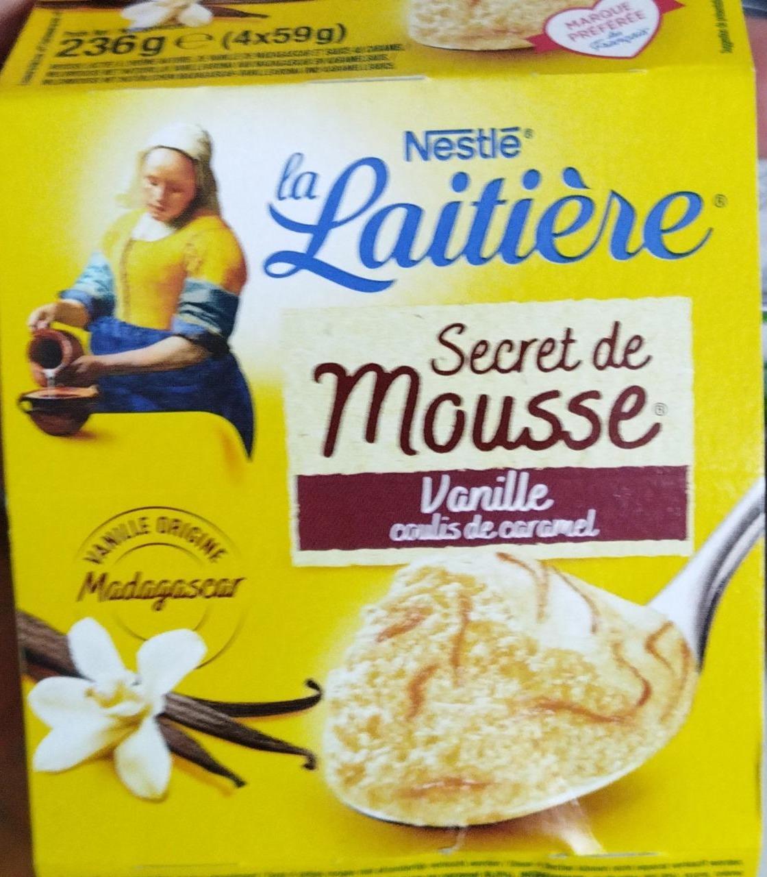 Фото - Secret de mousse Vanille coulis de caramel La Laitière