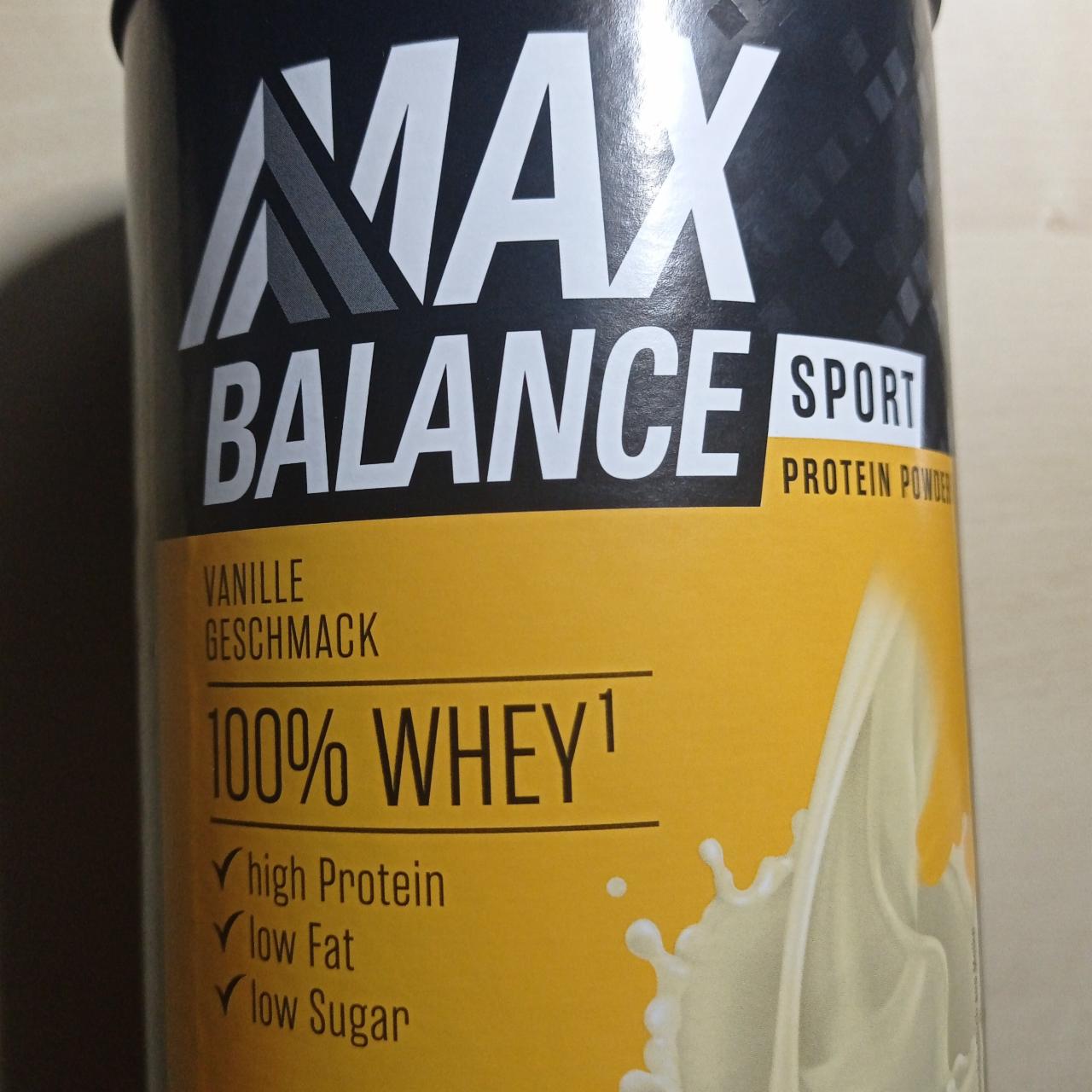 Фото - Протеїн ванільний 100% Whey Protein Vanille Max Balance