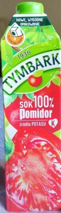 Фото - Сік томатний 100% Tymbark