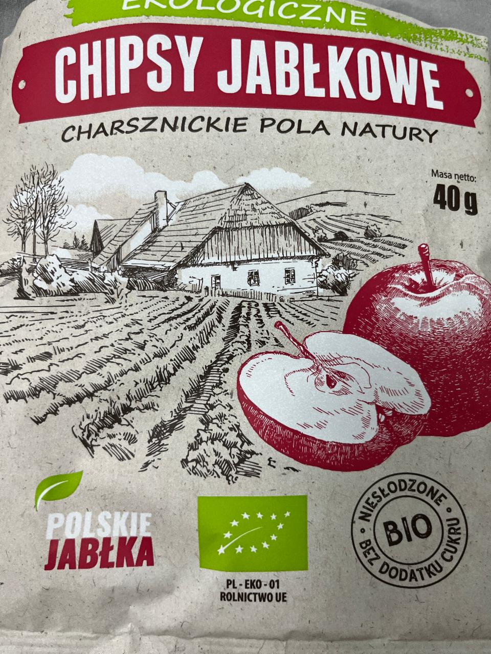 Фото - Чіпси яблучні Chipsy Jabłkowe Polsike Jablka