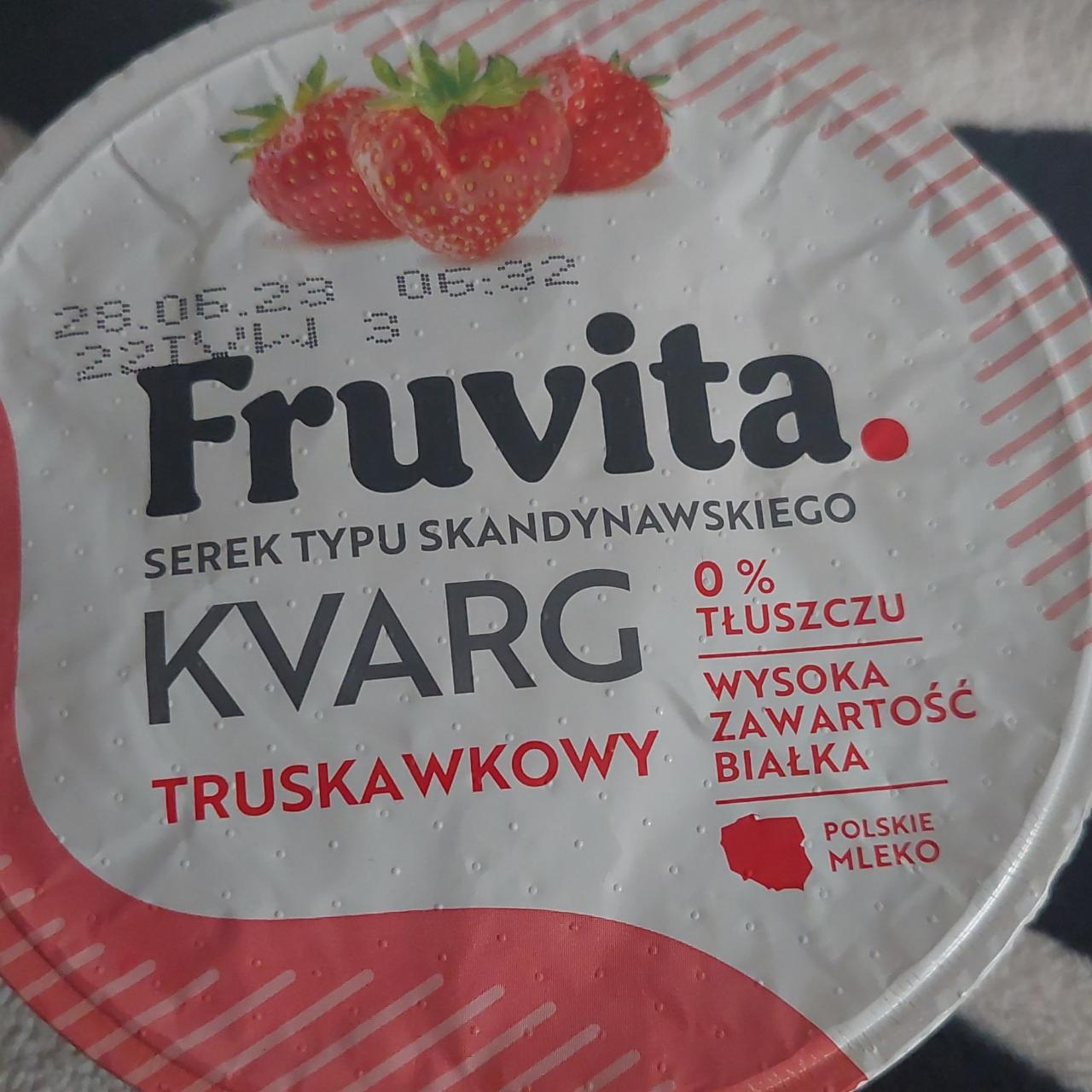 Фото - Скандинавський ванільний сир Kvarg FruVita