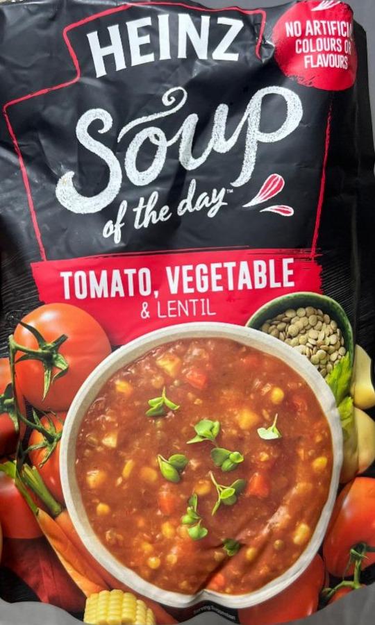Фото - Soup Tomato vegetable & lentil Heinz