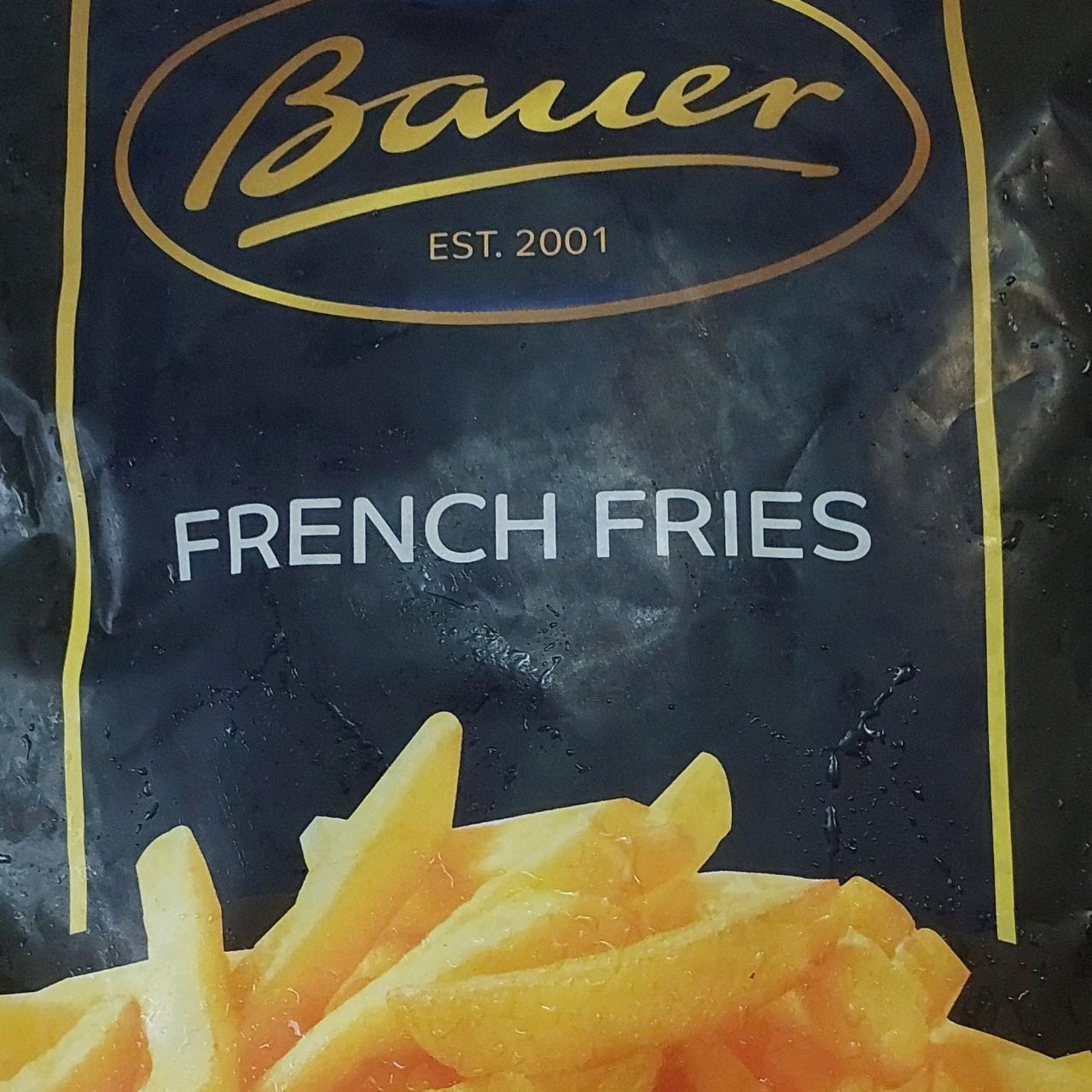 Фото - Картопля фрі соломка швидкозаморожена French Fries Bauer