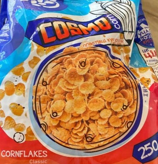 Фото - Сніданки сухі Пластівці кукурудзяні неглазуровані Класичні Cosmocorn