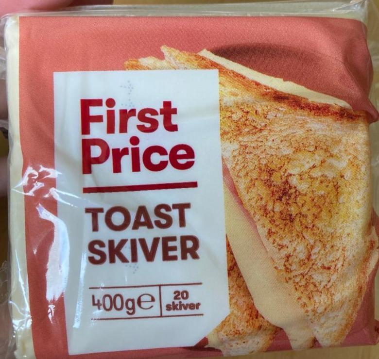 Фото - Сир плавлений тостовий Toast Skiver First Price