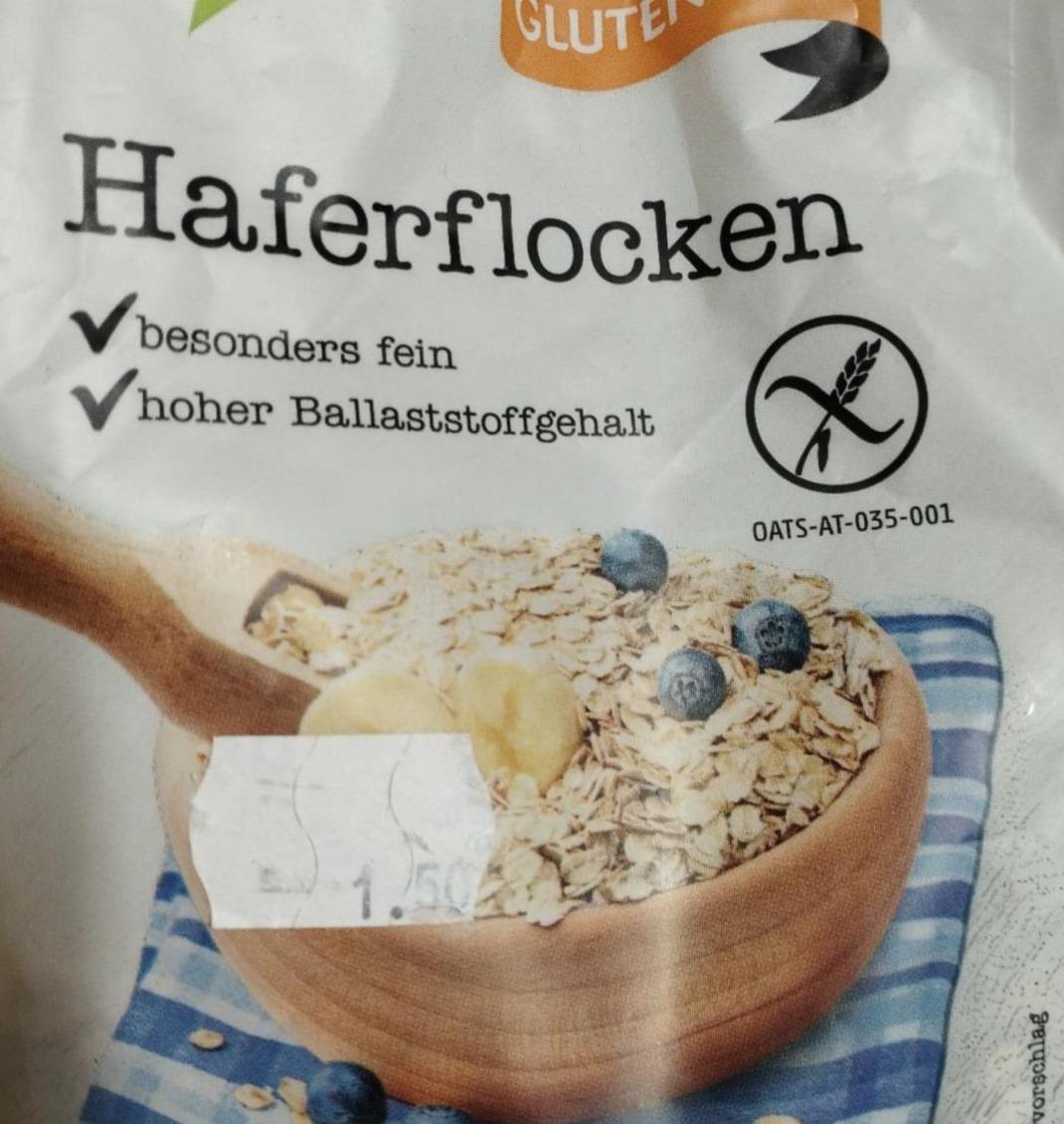 Фото - Цільнозернові вівсяні пластівці Haferflocken Glutenfri