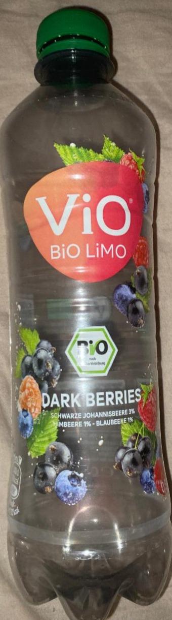 Фото - Напій безалкогольний зі смаком лохини та смородини Bio Limo Vio