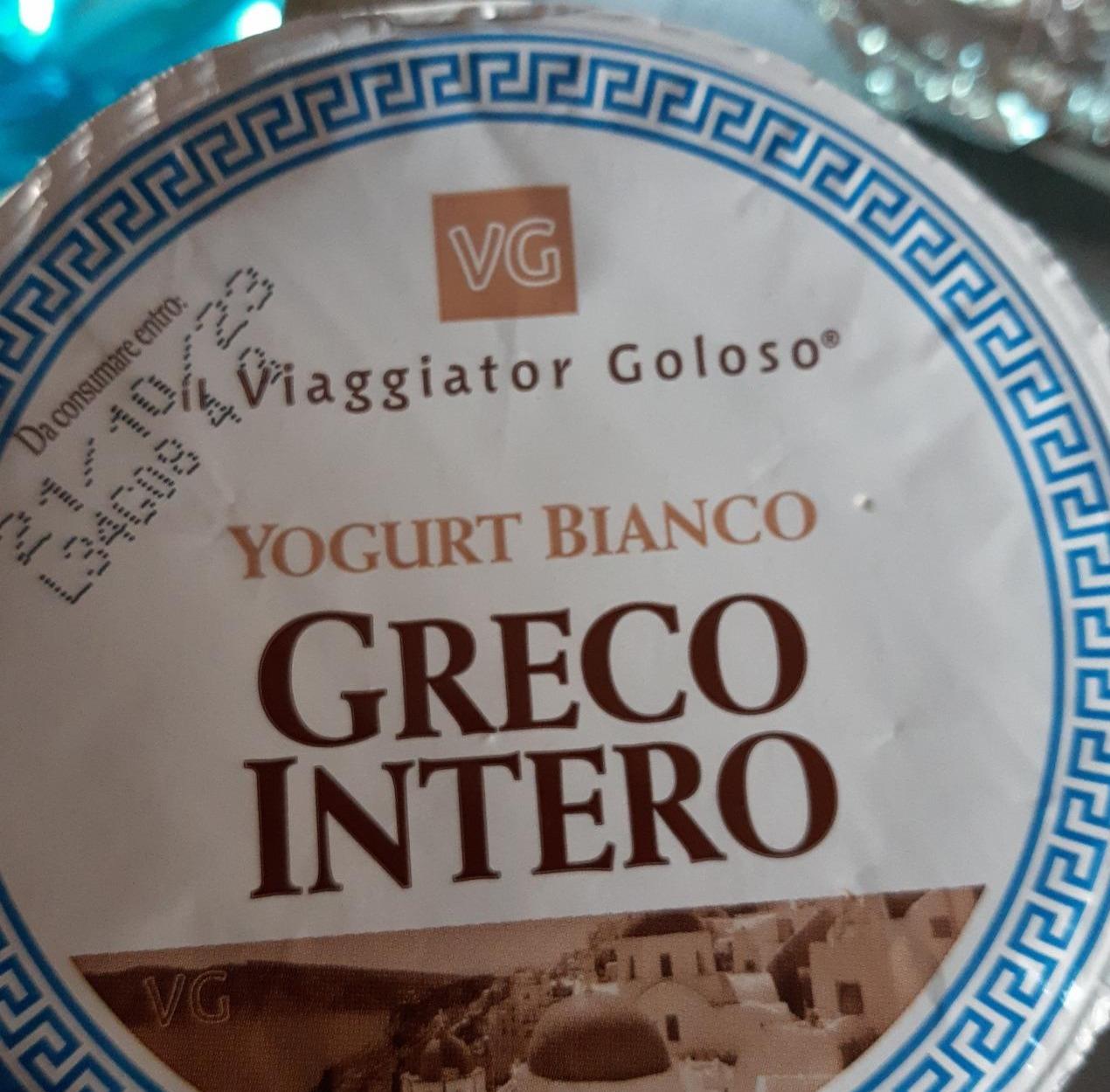 Фото - Yogurt bianco greco intero Il viaggiatore Goloso