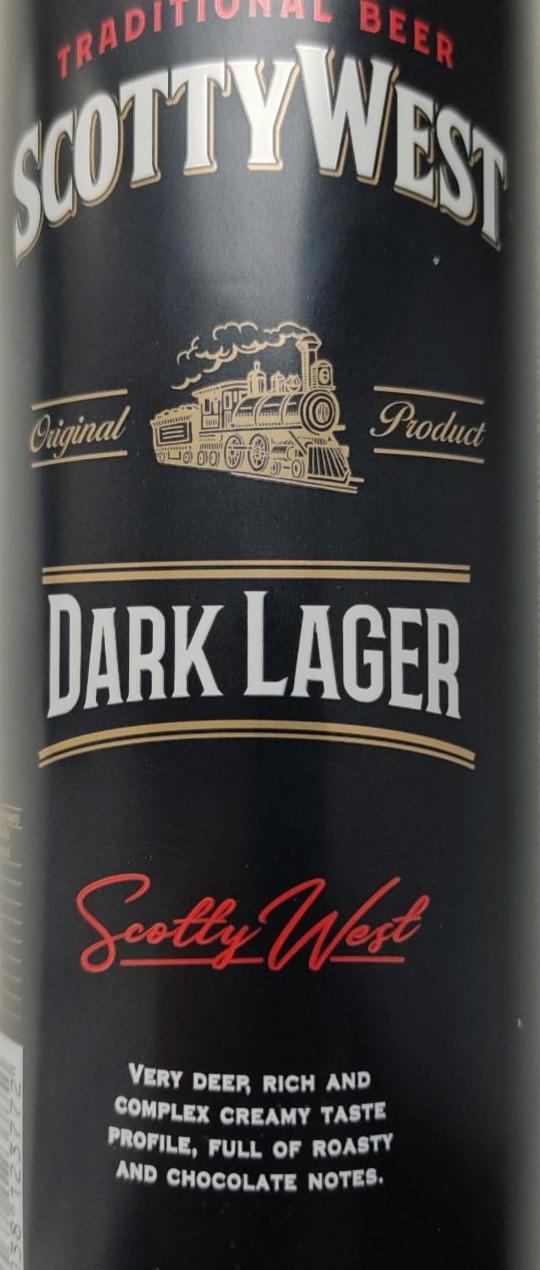 Фото - Пиво Dark Lager темне Scotty West