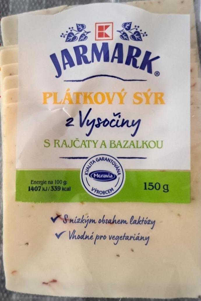 Фото - Platkový sýr s rajčaty a bazalkou K-Jarmark