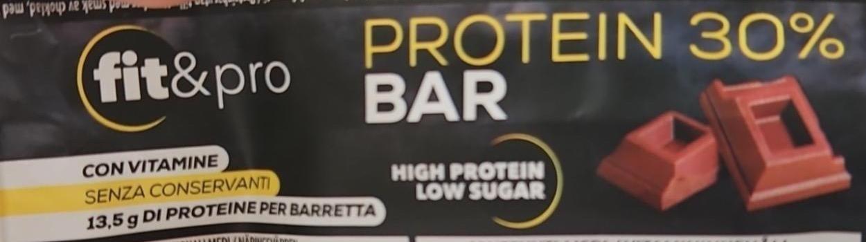 Фото - Protein bar 30% Fit&pro