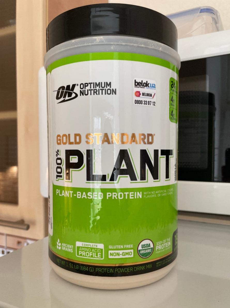 Фото - Протеїн Plant Gold Stand 100% Optimum Nutrition