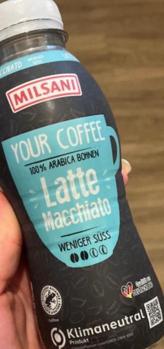 Фото - your coffee Latte Macchiato weniger süß Milsani