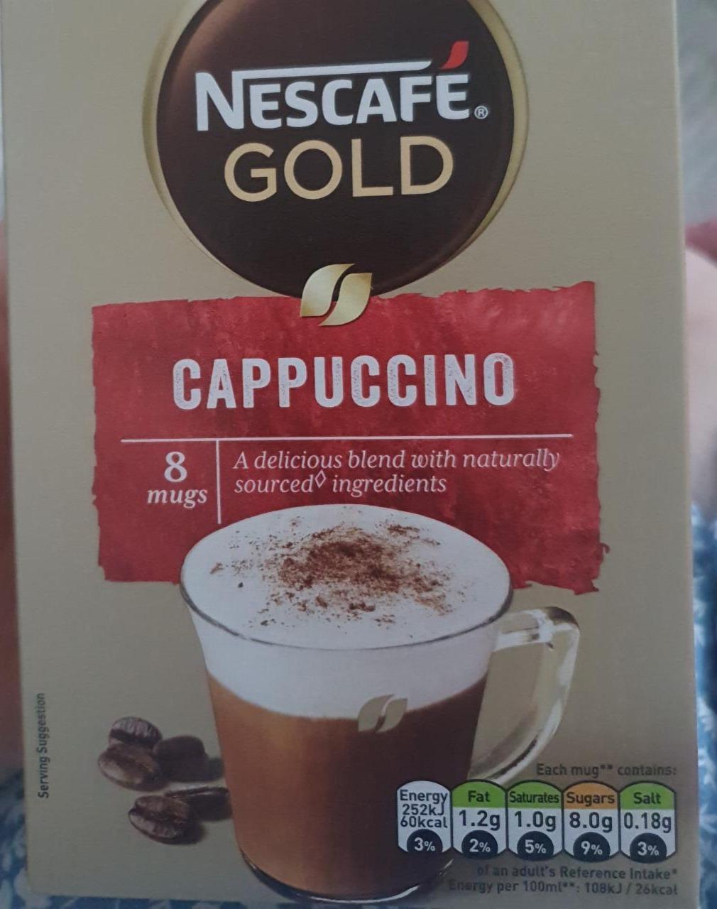Фото - Напій кавовий розчинний Gold Cappuccino Nescafe