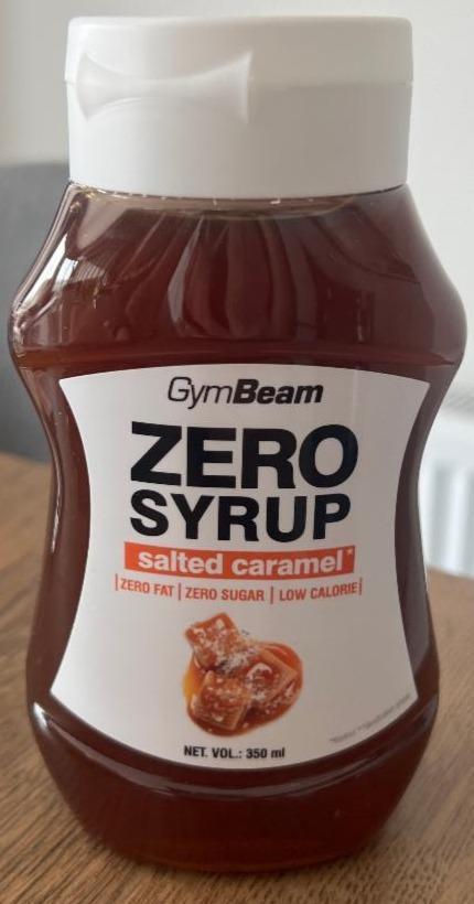 Фото - Zero syrup salted caramel GymBeam