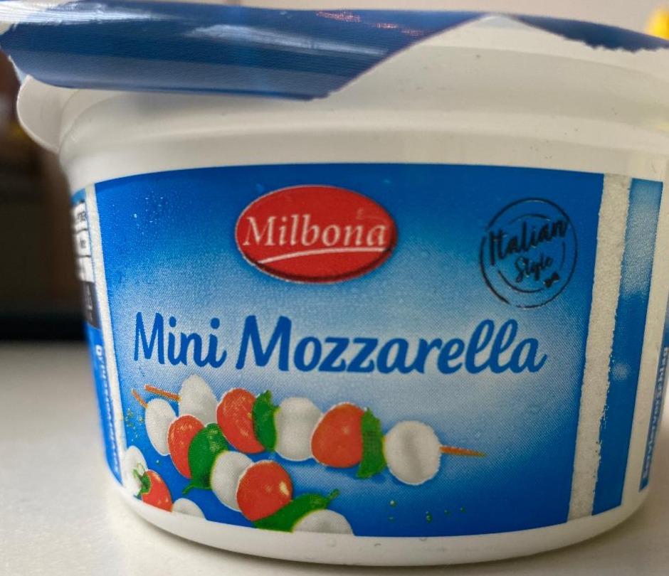 Фото - Сир м'який Моцарела Mini Mozzarella Milbona