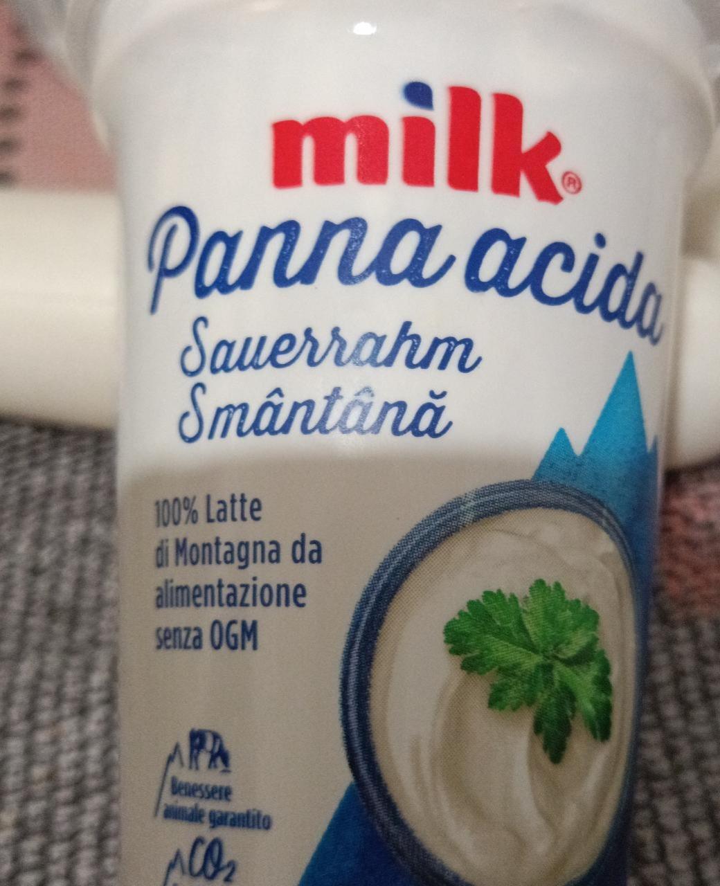 Фото - Сметана 15% Panna Acida Milk