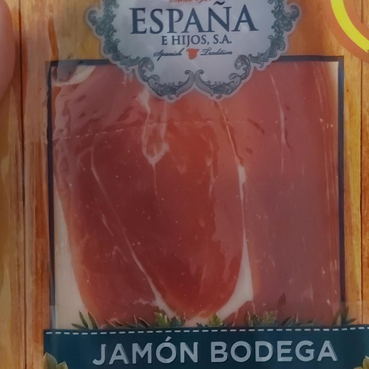 Фото - Сиров'ялене м'ясо Jamon Serrano Bodega Espana