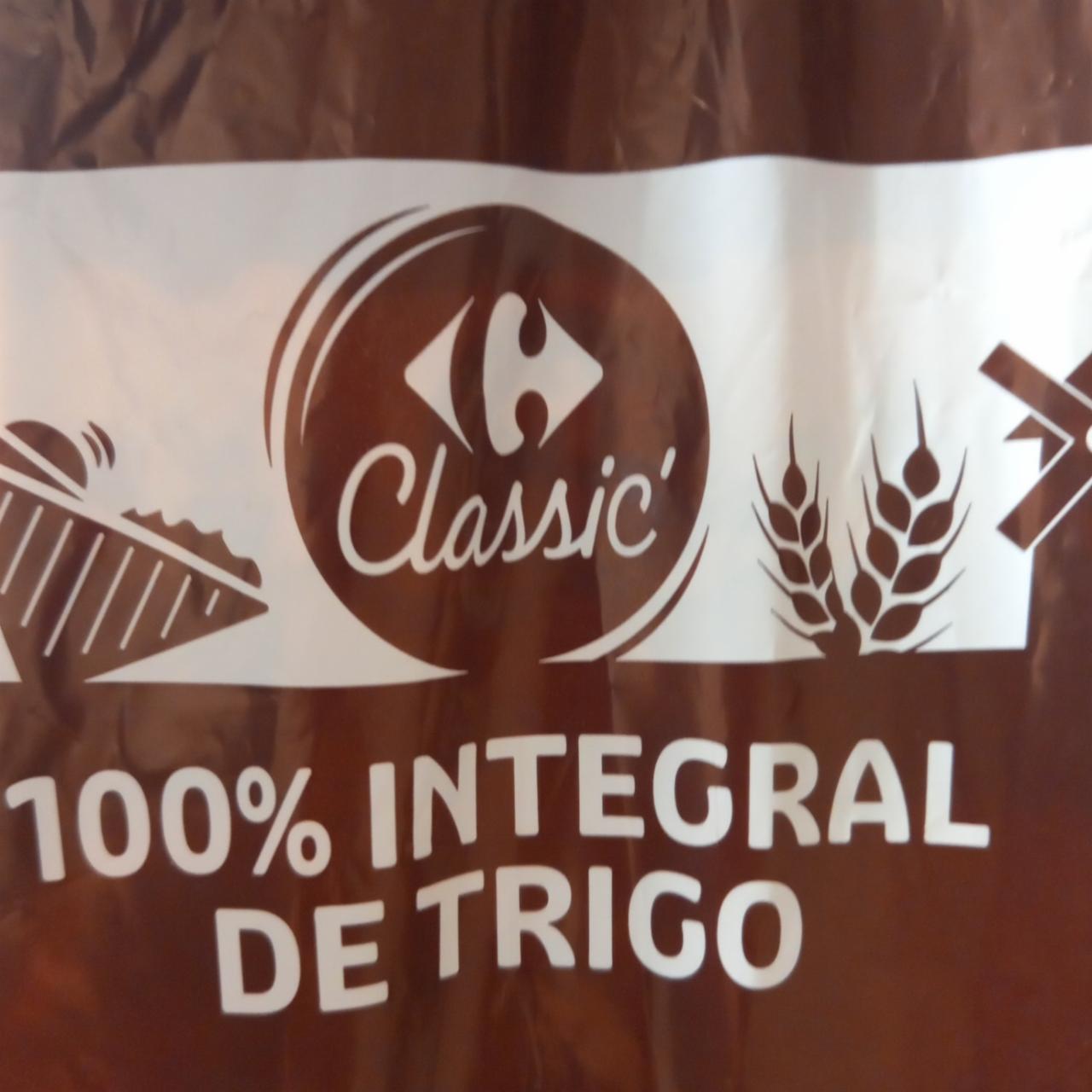 Фото - Хліб тостовий 100% Integral De Trigo Carrefour