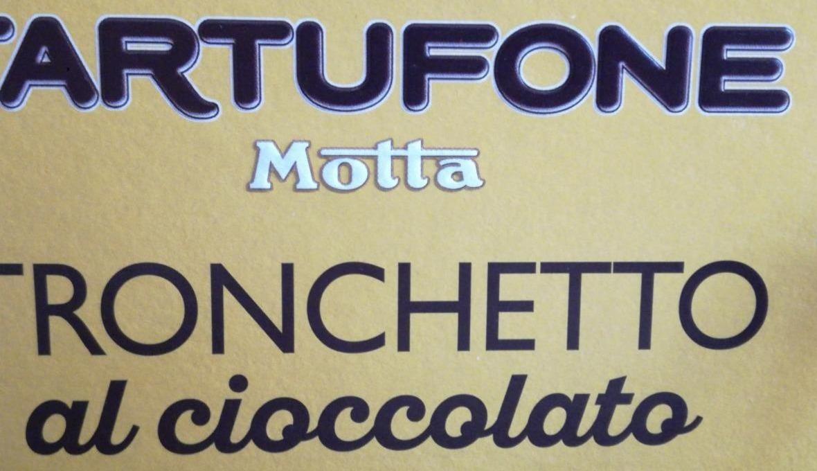 Фото - Мотта Трончетто з шоколадом Tartufone