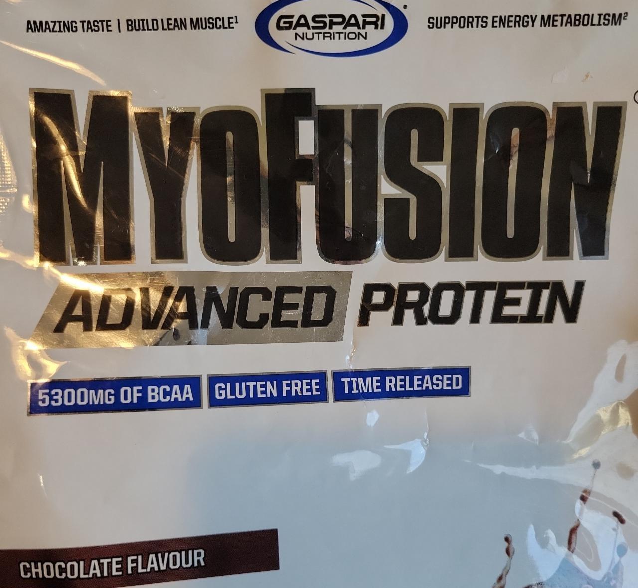 Фото - Gaspari Myofusion Advanced Protein Chocolate Gaspari Nutrition
