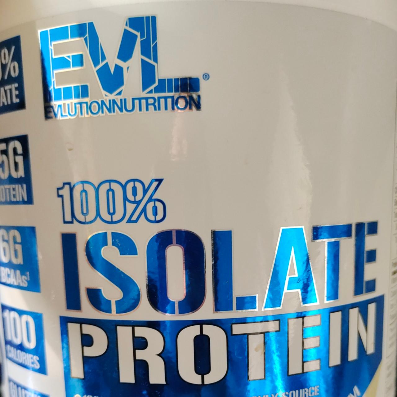 Фото - 100% Isolate Protein Vanilla Ice Cream EVLution Nutrition