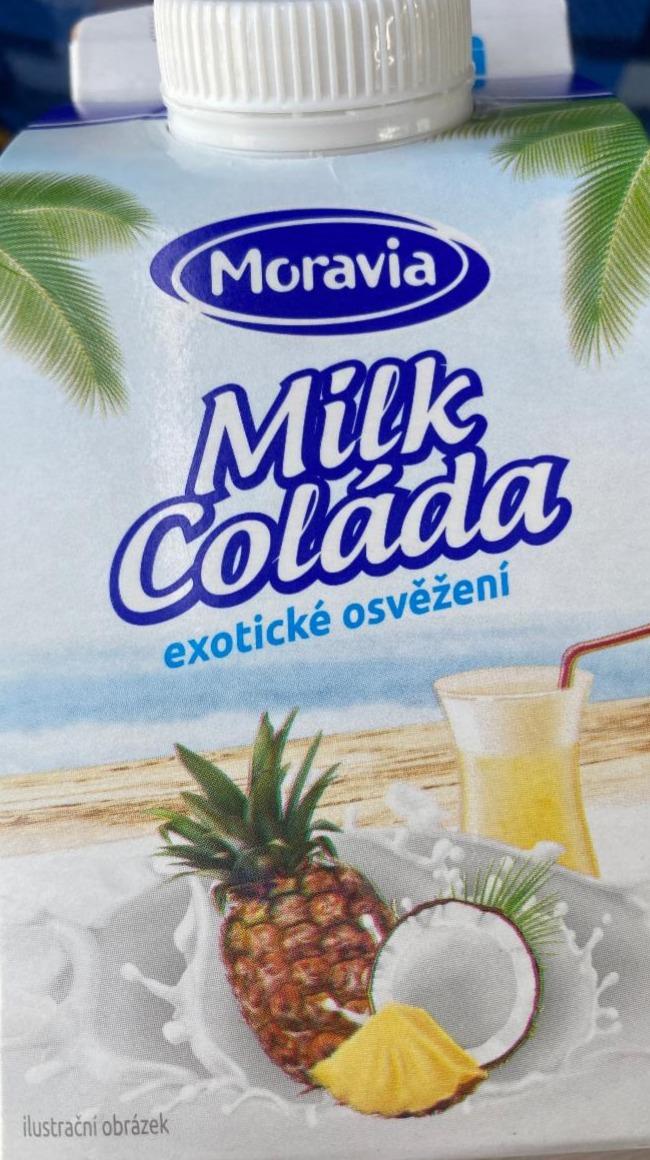 Фото - Йогурт Milkcoláda молочний питтєвий ананасово-кокосовий Moravia