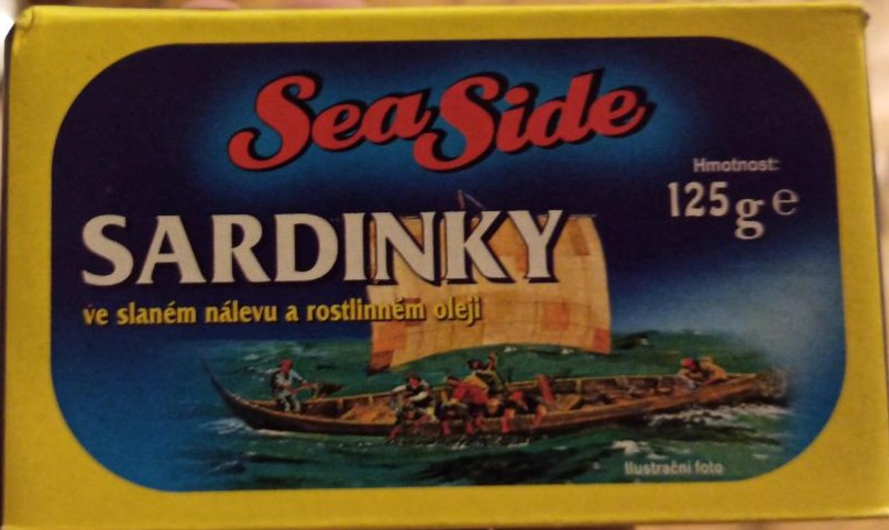 Фото - Sardinky ve slaném nálevu a rostlinném oleji Sea Side