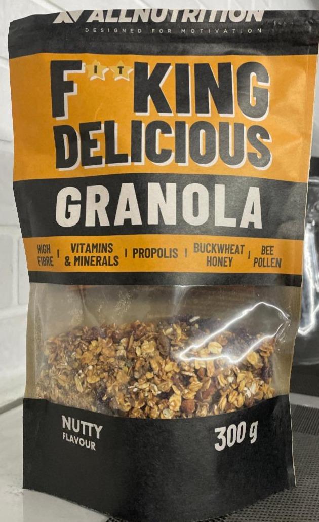 Фото - F**king Delicious Granola Nutty flavor Allnutrition