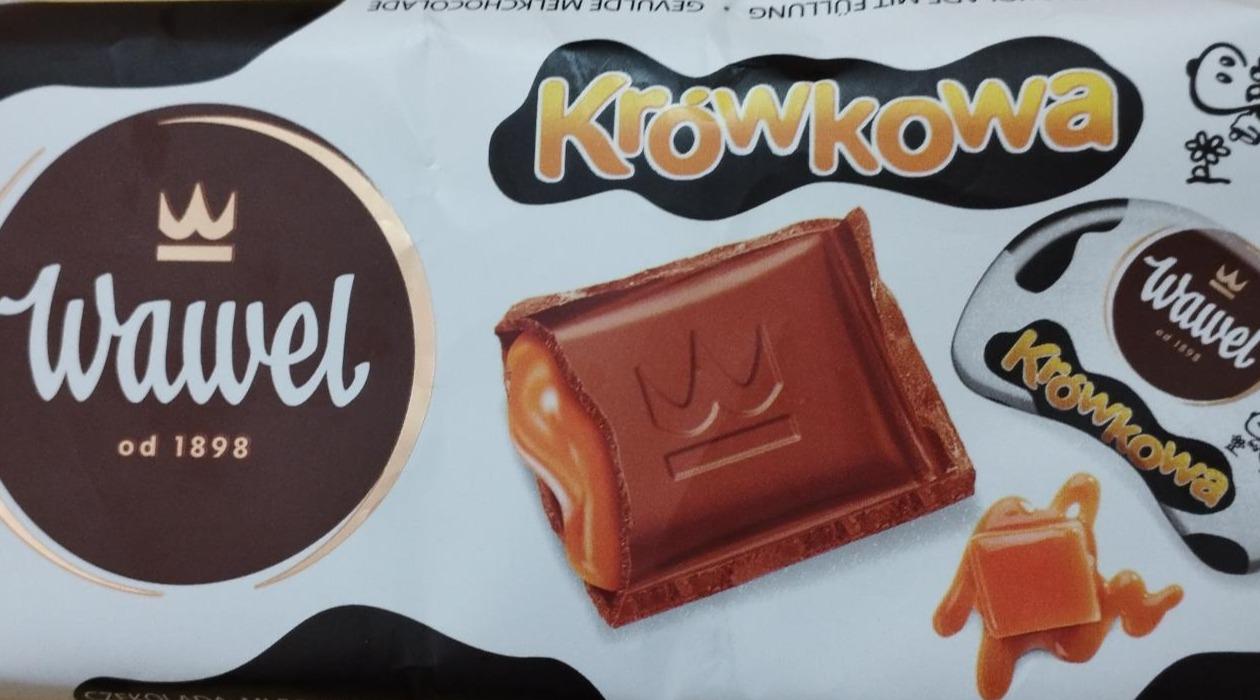 Фото - Молочний шоколад з начинкою Krowkowa Wawel