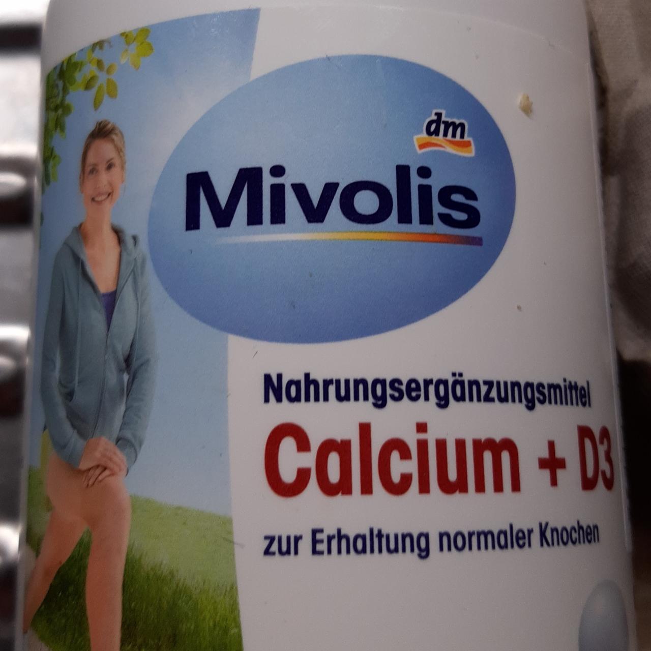 Фото - Біологічно активна добавка Calcium + D3 Mivolis