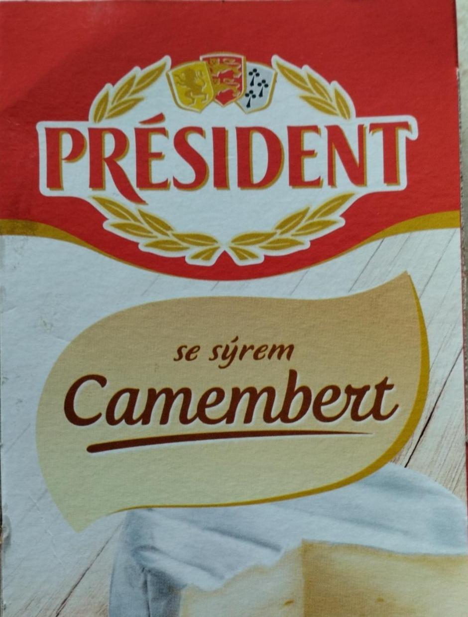 Фото - Se sýrem camembert Président