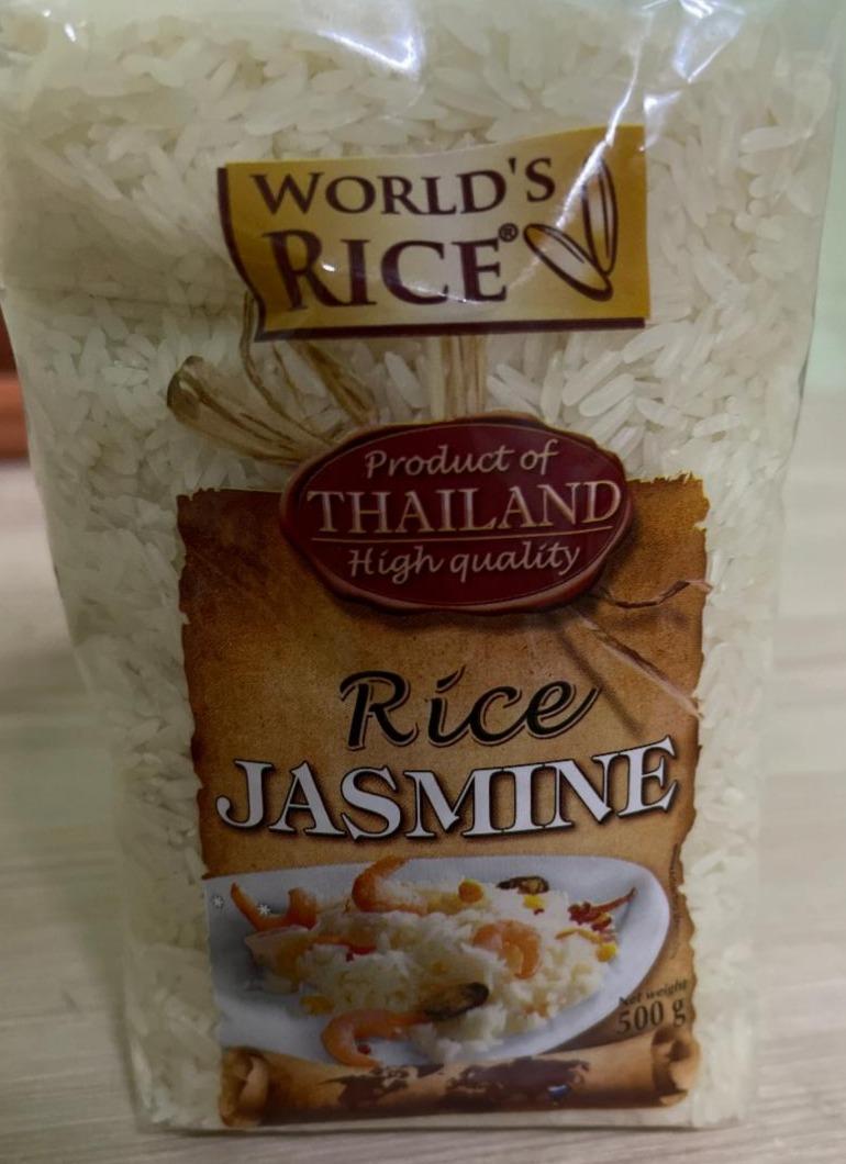 Фото - Рис жасмін World's Rice