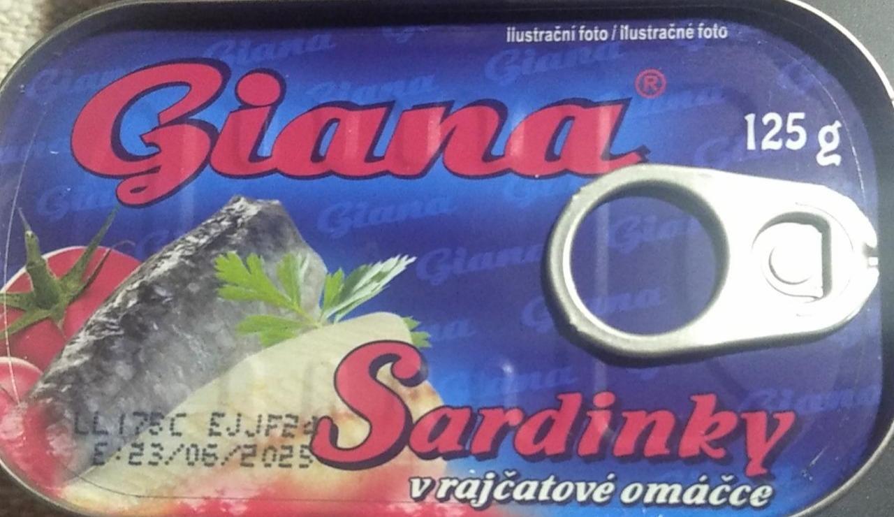Фото - Сардини в томатному соусі Giana