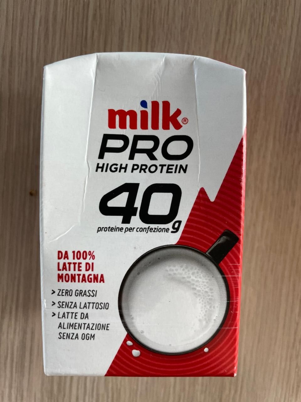 Фото - Молоко з високим вмістом протеїну High Protein Milk Pro